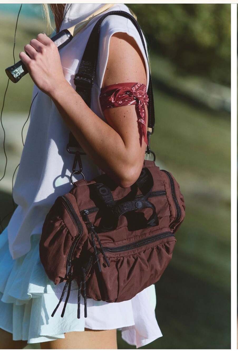 FP Movement Never Still Convertible Sling Bag Brown